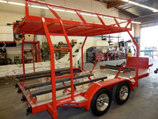 Custom Fire Rescue Trailer | CA Fire Station Custom Trailer